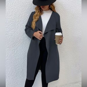 Gray Lightweight Jacket/Cardigan